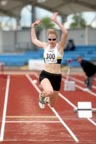 Michelle Robbins (Crewe & Nantwich AC) senior womens triple jump, Northern Championships, Sport City, Manchester
